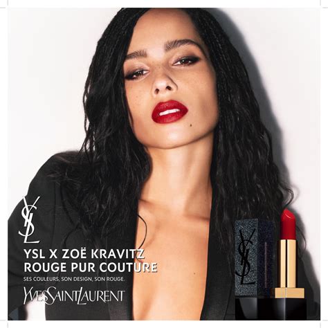 ysl zoe kravitz swatches|ysl x zoe kravitz.